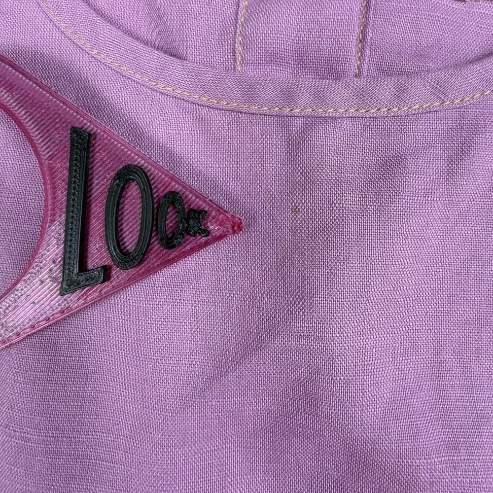 Matilda Jane Girls Dress Size 8 Purple Linen Sundress Ruffle Hem Pockets Whimsy